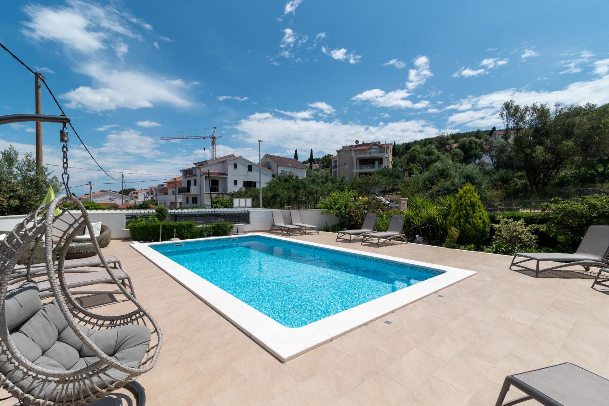 Apartments Brico - Heated Pool Trogir Exterior photo